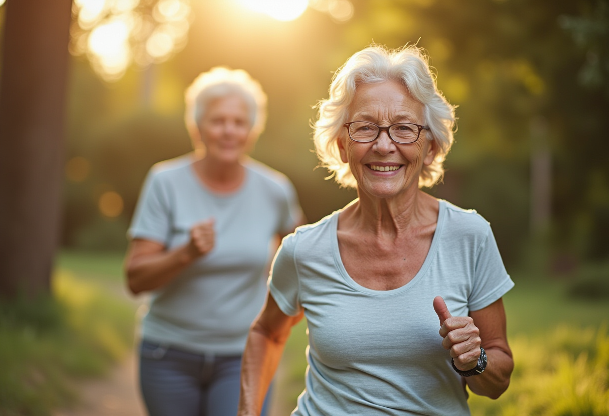 Групові заняття фітнесу для людей старшого віку